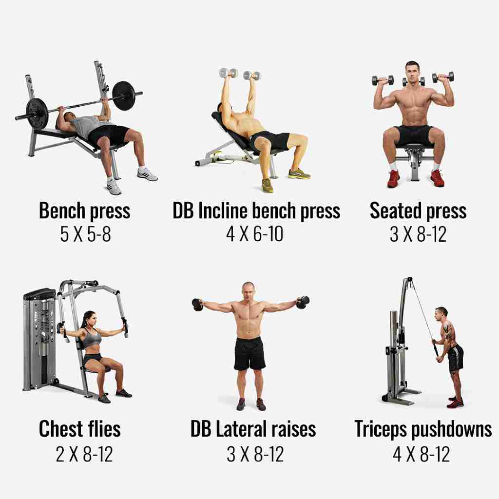 pushing-exercises-for-chest-shoulders-triceps