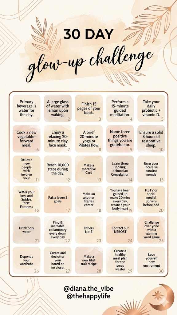 30-day-glow-up-challenge-30-simple-habits-to-transform-your-mind-body-life